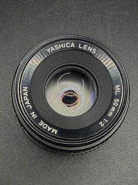 Yashica ML 50mm 1:2 Camera Lens Photography Equipment Made in Japan